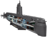 Metal model of USS Nautilus