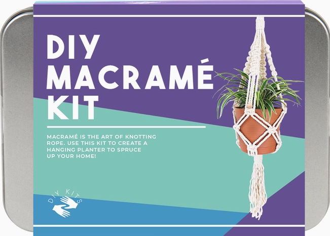 macrame hanging planter kit DIY Macramé Kit – Philly Seaport Gift Shop