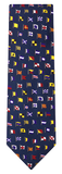 A-Z International Flags Silk Tie