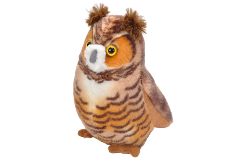 Plush owl toy