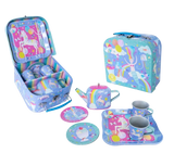 Children's tea set with mermaid and under the sea theme