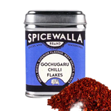 Spicewalla Gochugaru Chilli Flakes container with red chili flakes 
