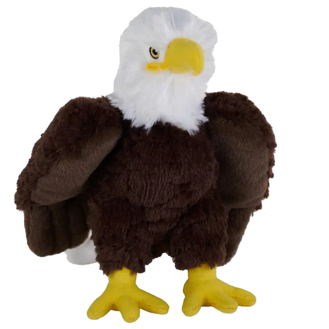 Plush eagle toy