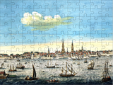 An East Perspective View of the City of Philadelphia Puzzle