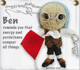 Ben String Doll Keychain