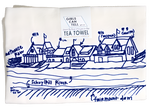 Boathouse Row Tea Towel