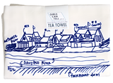 Boathouse Row Tea Towel