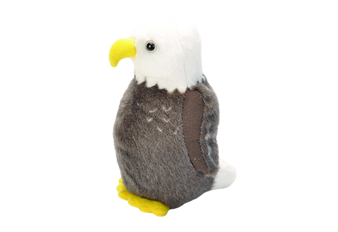 Plush toy of an eagle 