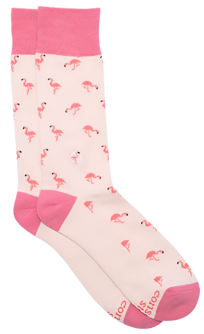 Socks That Protect Flamingos