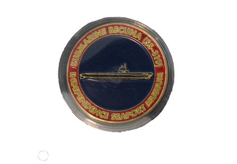 Submarine BECUNA Challenge Coin