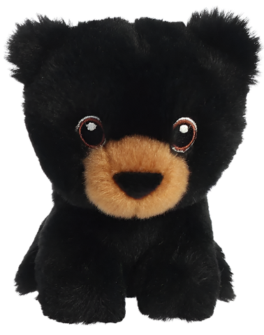 Mini Black Bear Plush