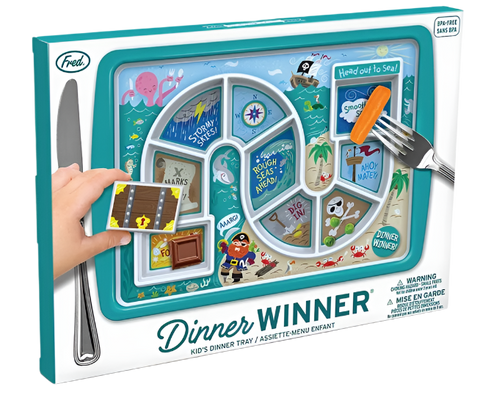 Dinner Winner - Pirate - Kids Tray / Plate