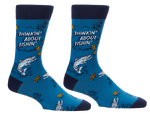 Thinkin' About Fishin' Socks