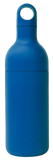 Blue water bottle with a cap in the shape of a buoy