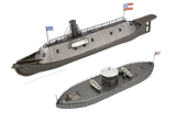 Monitor & Merrimack Metal Model Kit