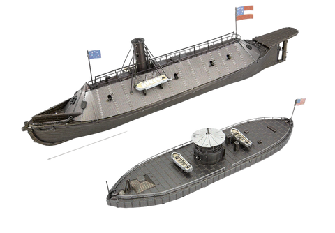 Monitor & Merrimack Metal Model Kit