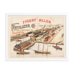 Tygert-Allen Fertilizer Co. Framed Poster