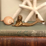 Brass Mermaid Paperweight
