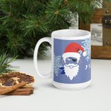 Pirate Santa - Mug: Blue