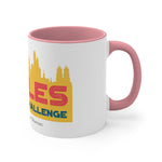 W2W "15 Miles" Accent Coffee Mug, 11oz