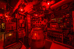 Submarine BECUNA RED Control Room - Canvas Print
