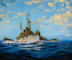 USS OLYMPIA by James Flood - Framed Poster