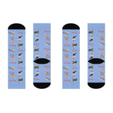 Holiday River Critters - Crew Socks