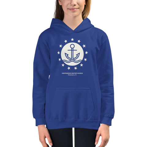 Royal blue youth hoodie hot sale